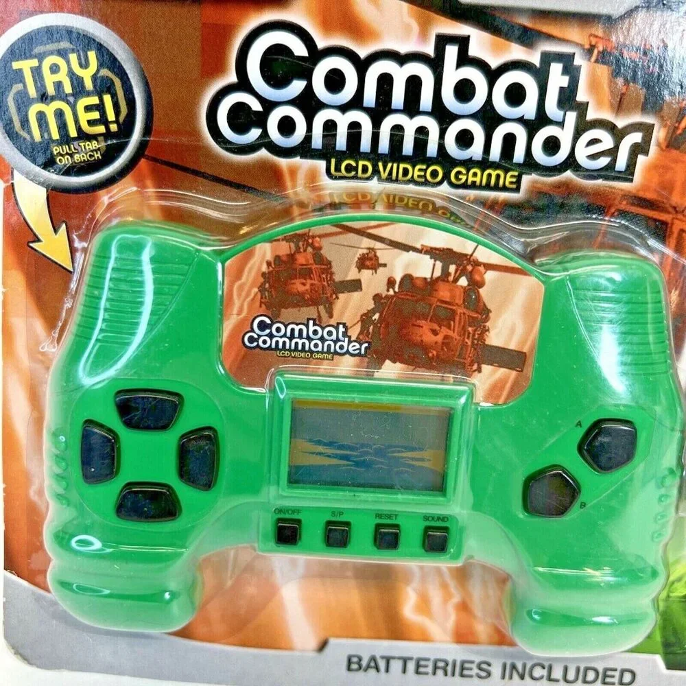 Two-Pack Combat Commander & Super Racing LCD Handheld Video Games